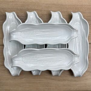 Vintage Pillivuyt Corn Plates‎